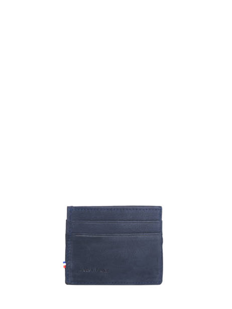 Kaarthouder 4 Vakjes Etincelle Nubuck Leder Etrier Blauw etincelle nubuck EETN011 ander zicht 2